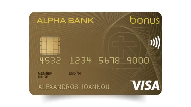 Alpha Bank Bônus Visa Gold